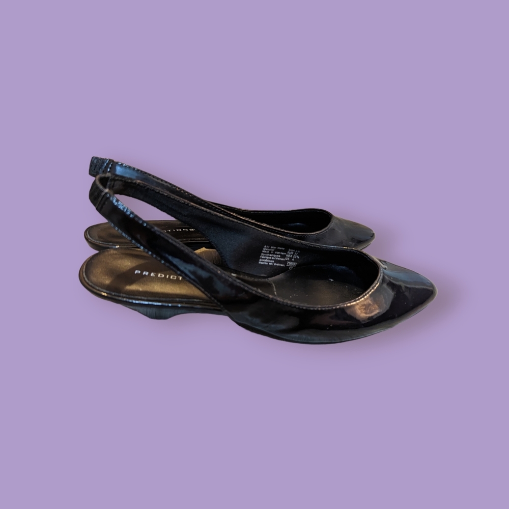 Vintage Size 5 1/2 Narrow Fit Slingback Shoes